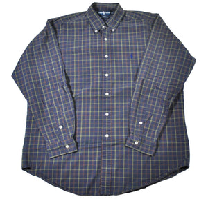 Vintage Ralph Lauren Polo Button Shirt Size Large