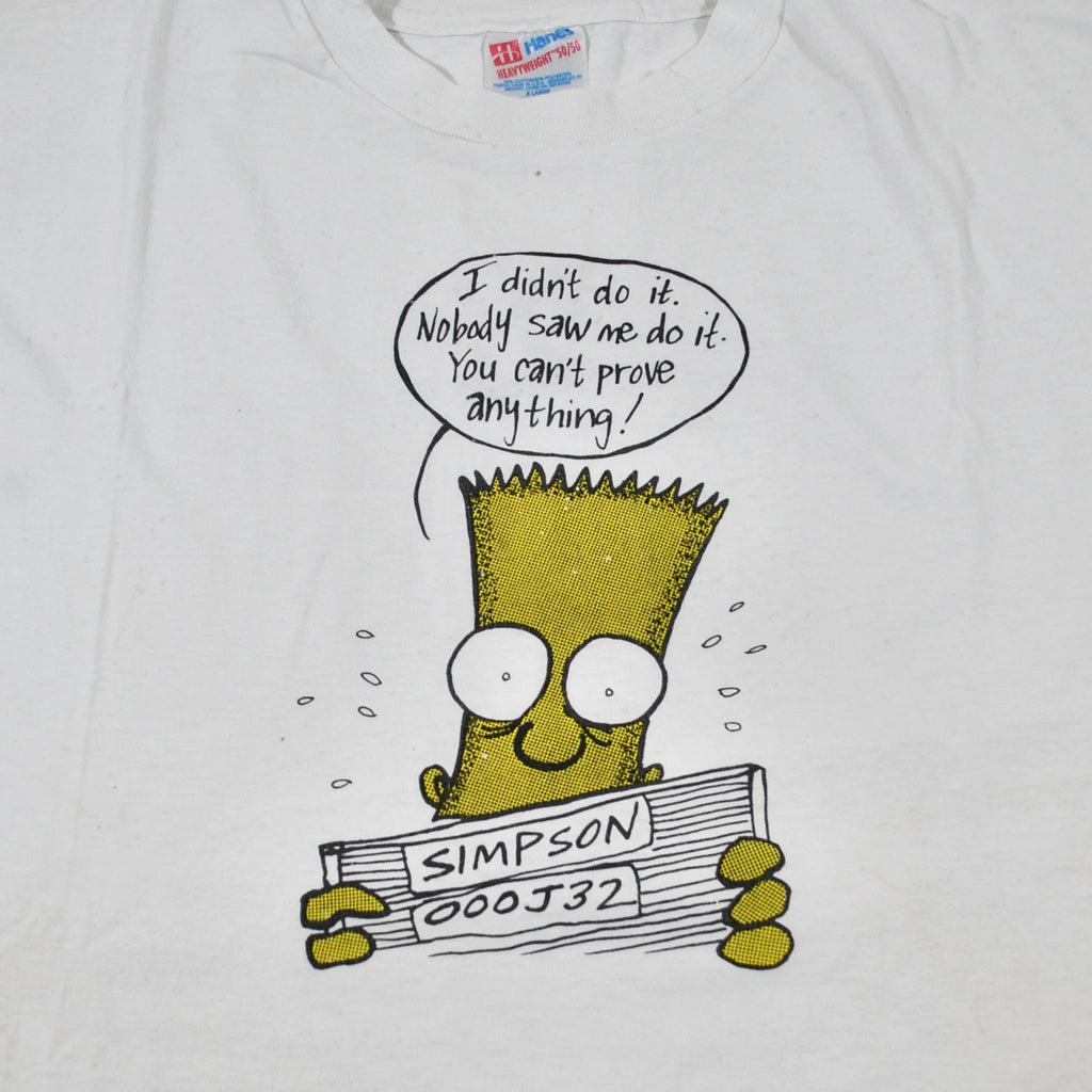 Raiders Bart Simpson Tshirt size XL – Mr. Throwback NYC