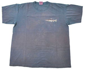 Vintage Brown Trout Shirt Size Medium