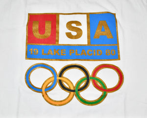 USA Lake Placid Olympics Shirt Size Medium