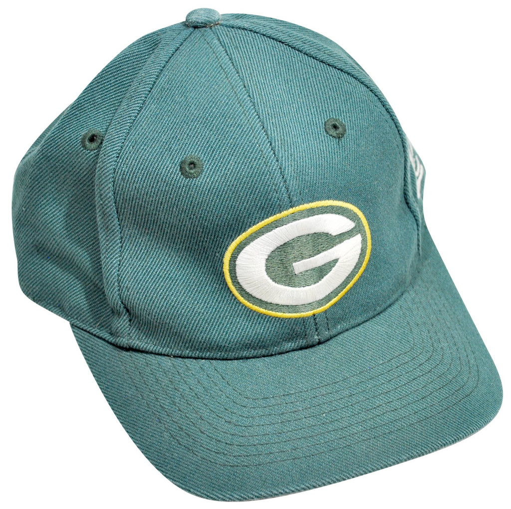 Vintage Green Bay Packers Logo Athletic Velcro Strap Hat Yesterday s Attic