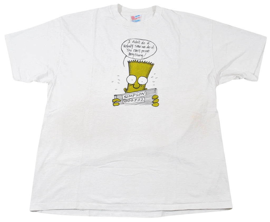 Raiders Bart Simpson Tshirt size XL – Mr. Throwback NYC