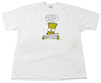 Vintage Bart Simpson OJ Simpson Shirt Size X-Large
