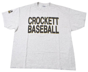 Vintage Crockett Baseball High School Austin Texas Shirt Size X-Large