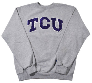 Vintage TCU Horned Frogs Champion Brand Sweatshirt Size Medium