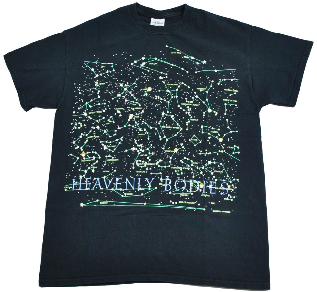 Heavenly Bodies Space Shirt Size Medium – Yesterday's Attic