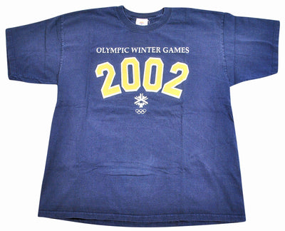 Vintage Olympic Winter Games 2002 Shirt Size X-Large