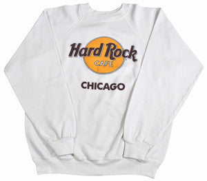 Vintage Hard Rock Cafe Chicago 80s Sweatshirt Size Medium