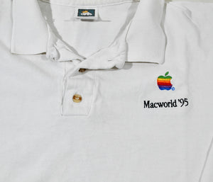 Vintage Apple Macworld 1995 Shirt Size Large