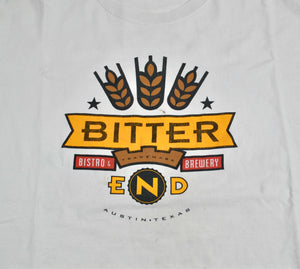 Vintage Bistro Brewery Bitter End Austin Texas Shirt Size 2X-Large