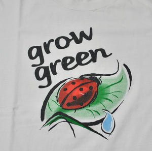 Vintage Grow Green Shirt Size Large