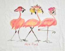 Vintage Pink Flamingo Shirt Size Large