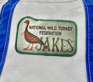 Vintage L.L. Bean Jakes Wild Turkeys Federation Tote Bag