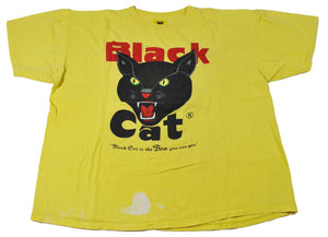 Vintage Black Cat Crazy Harry's Fireworks Shirt Size 2X-Large