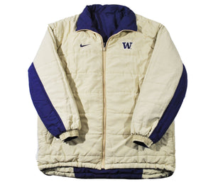 Vintage Washington Huskies Nike Reversible Jacket Size Medium