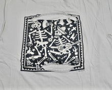 Vintage Dancing Skeletons 1989 Art Shirt Size X-Large