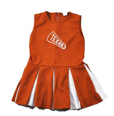 Vintage Texas Longhorns Cheerleading Uniform Size Youth Size 8
