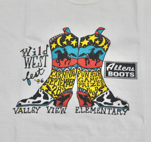 Vintage Allen Boots Wild West Fest 1996 Shirt Size Large