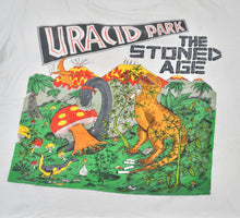 Vintage Uracid Park The Stoned Age Jurassic Park Weed Tour Shirt Size Large
