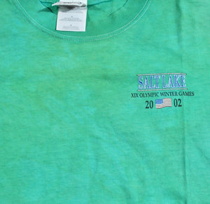 Vintage 2002 Olympics Salt Lake City Shirt Size Medium