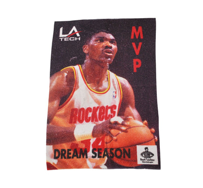 Vintage Houston Rockets Hakeem Olajuwon MVP Towel