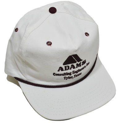 Vintage Adams Engineering Tyler Texas Strap Hat