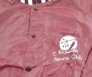 Vintage Arrowwood Sports Club Champion Brand Jacket Size X-Large