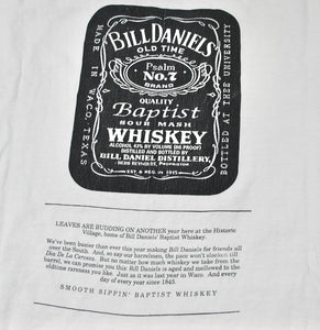 Vintage Bill Daniels Waco Baptist Whiskey 1994 Shirt Size X-Large