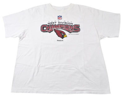 Vintage Arizona Cardinals 2008 Division Champions Shirt Size 2X-Large