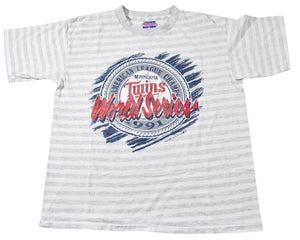 Vintage Minnesota Twins 1991 World Series Shirt Size Medium
