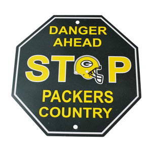 Vintage Green Bay Packers Plastic Sign