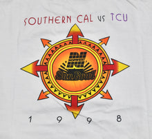 Vintage TCU Horn Frogs USC Trojans 1998 Sun Bowl Shirt Size Large