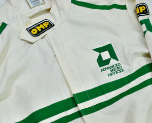 Vintage Advanced Micro Devices OPM Made in Italy Racing Suit Size Medium