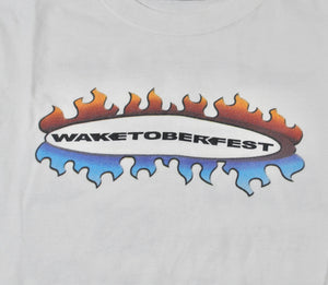 Vintage Waketoberfest Wake Boarding Shirt Size Large