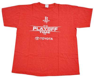 Vintage Houston Rockets 2008 Playoffs Toyota Shirt Size X-Large