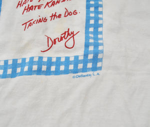 Vintage Wizard of Oz Dorthy Stanley DeSantis Shirt Size Small