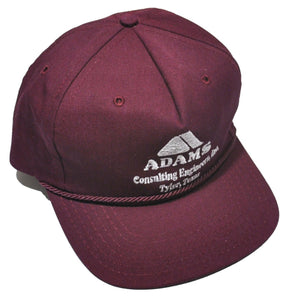 Vintage Adam's Engineering Texas Strap Hat