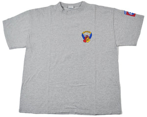 Vintage Airborne US Paratrooper Military Shirt Size X-Large