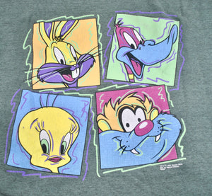 Vintage Looney Tunes 1994 Crop Sweatshirt Size X-Large