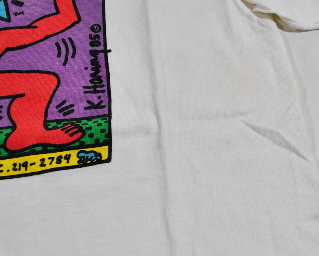 Vintage Keith Haring 1985 Pop Shop New York Shirt Size