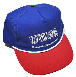Vintage UWSA United We Stand America USA Snapback