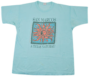Vintage San Marcos A Texas Natural Shirt Size X-Large