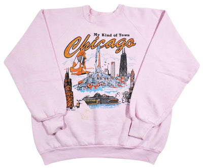 Vintage Chicago 80s Sweatshirt Size Small