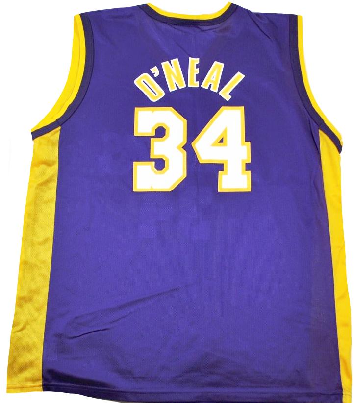 Vintage Champion Lakers O'Neal Jersey