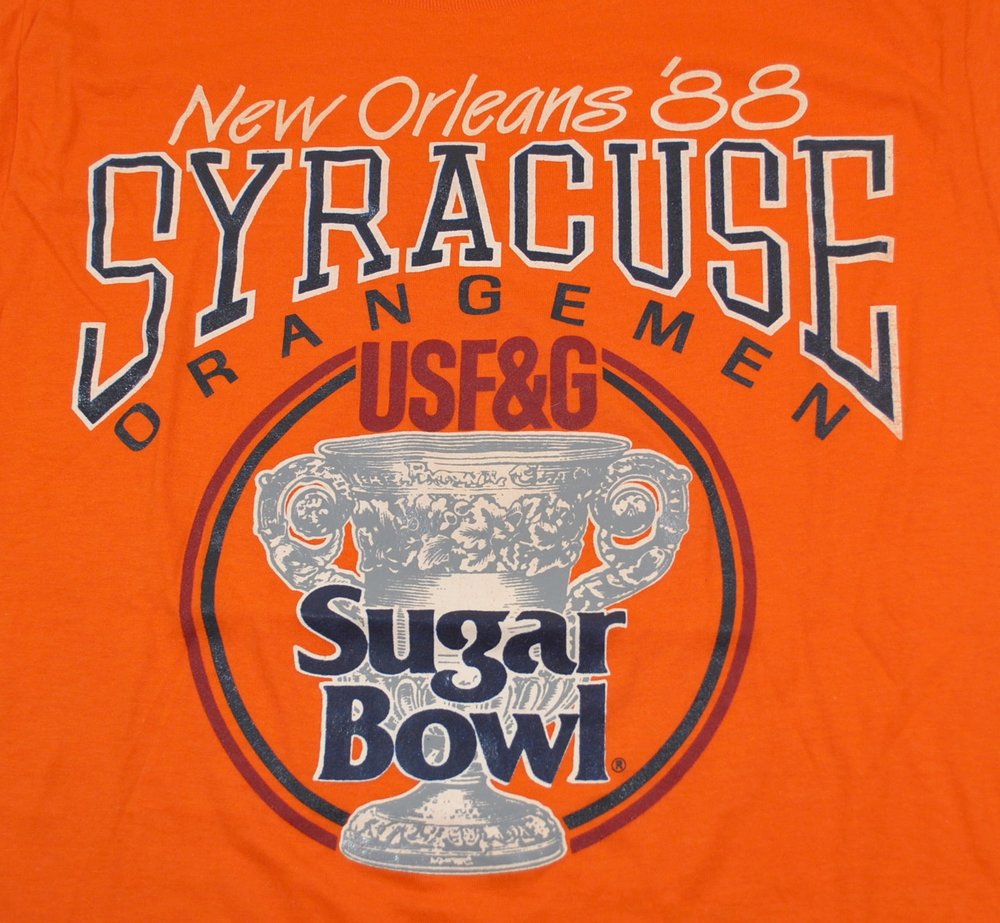 Vintage Syracuse Orange Big East Football Sweatshirt Size Large -  ShopperBoard