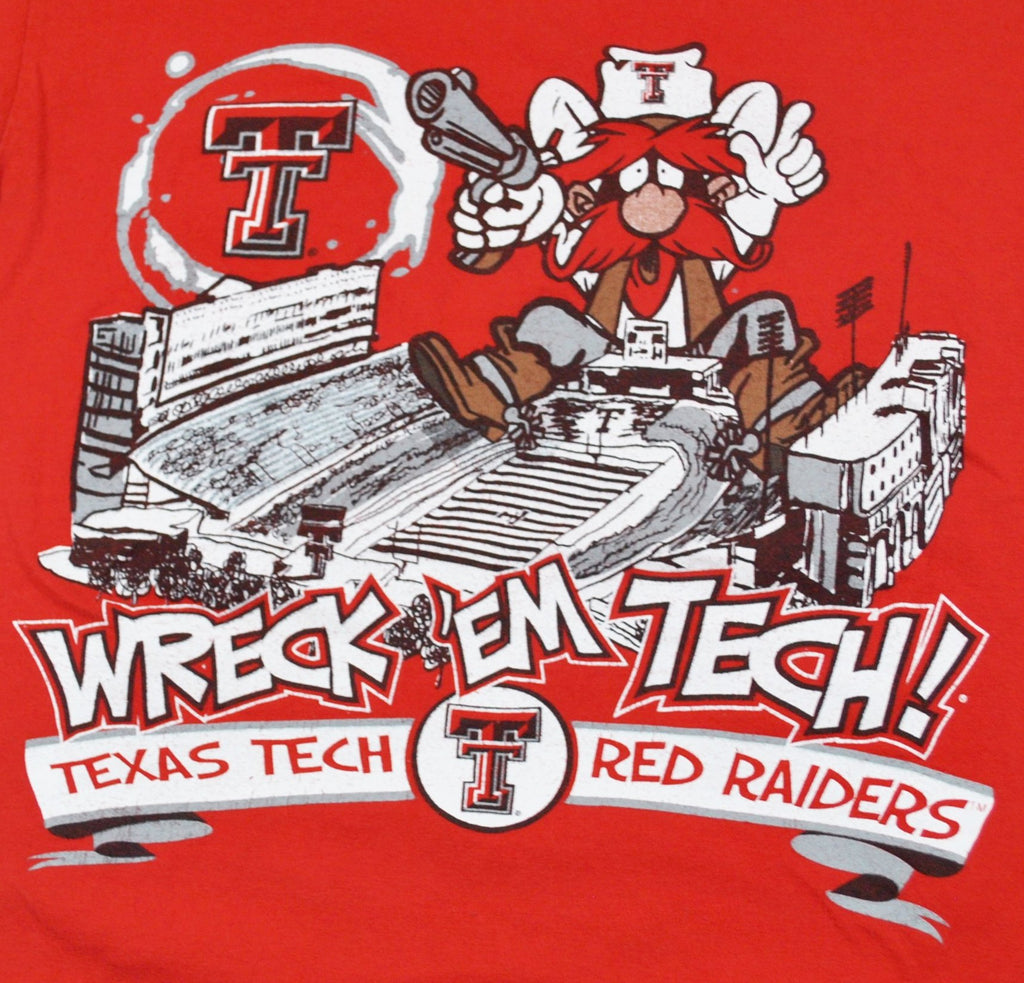 70s Texas Tech Red Raiders Jersey Ringer t-shirt Extra Small - The Captains  Vintage