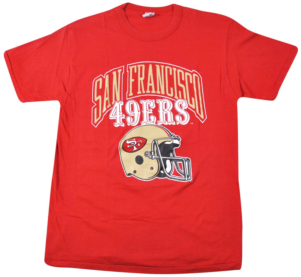 Vintage 80's Champion San Francisco 49ers football T - Shop headxlover  Vintagestore Men's T-Shirts & Tops - Pinkoi