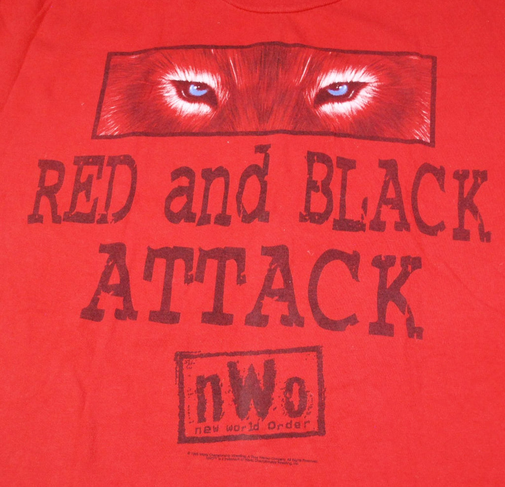 Nwo red and black sales shirt