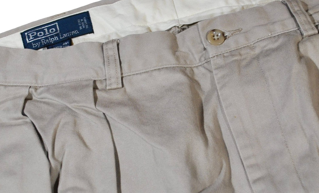 Vintage Ralph Lauren Polo Chino Pants Size 35x32 – Yesterday's Attic