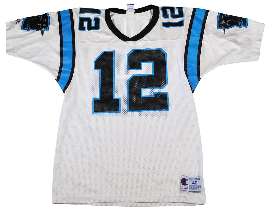 Old school shop carolina panthers jersey